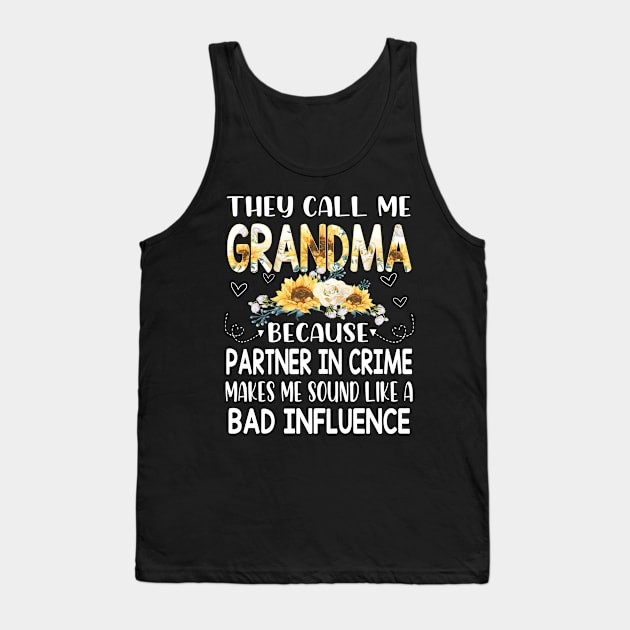 they call me grandma Tank Top by Leosit